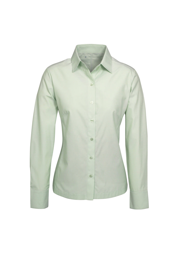 Womens Ambassador Long Sleeve Shirt - Silver Grey 24