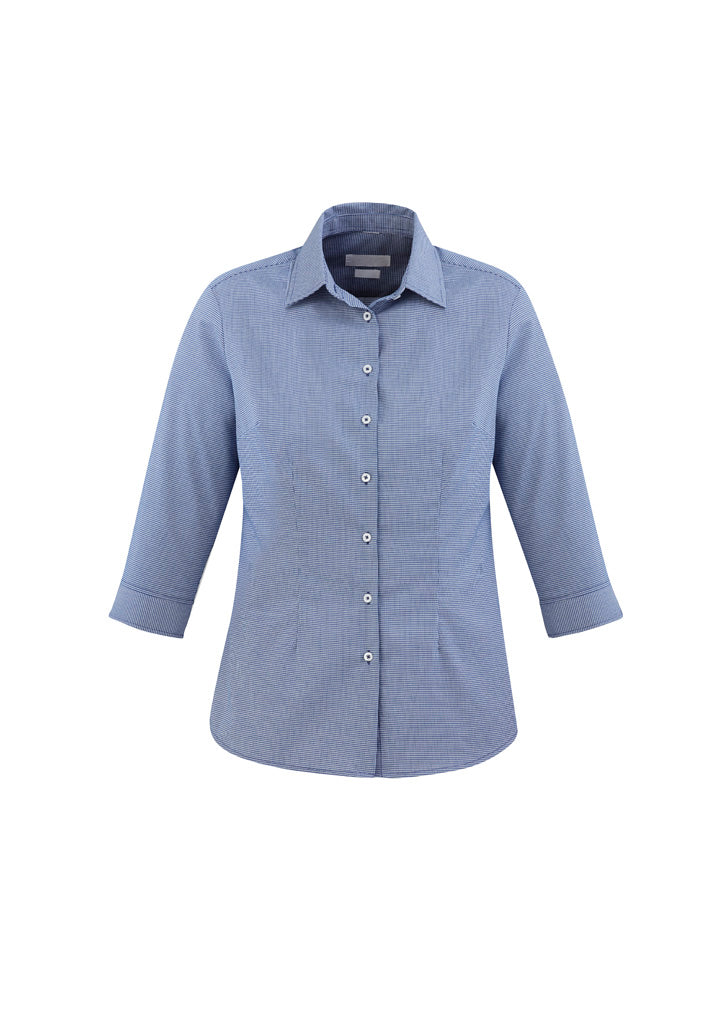 Womens Jagger 3/4 Sleeve Shirt - French Blue 24