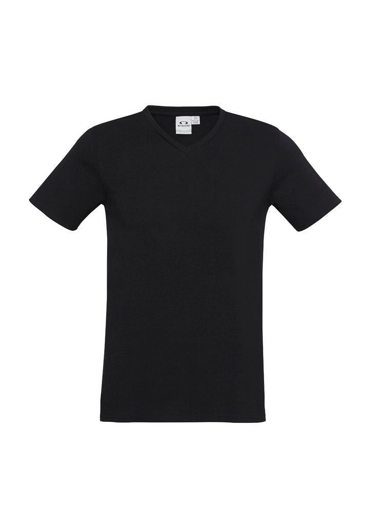 Mens Viva Short Sleeve Tee - Black 2XL