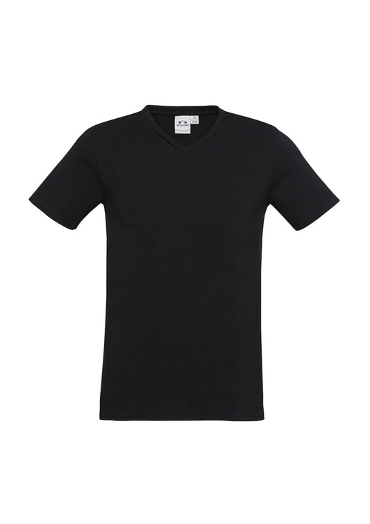 Mens Viva Short Sleeve Tee - Black 2XL