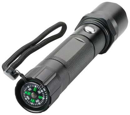 Trekk Torch with Compass - Black