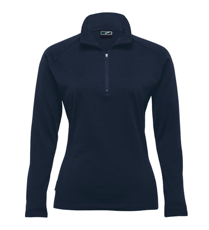 Merino Zip Pullover - Womens