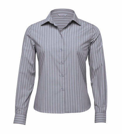 The Euro Corporate Stripe Shirt - Womens