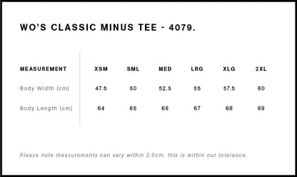 FitFam Women’s Classic Minus Tee