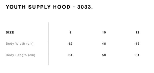 Youth Te Kotahitanga Supply Hoods – Preorder now