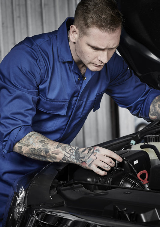 Mens Service Overall - Charcoal 122