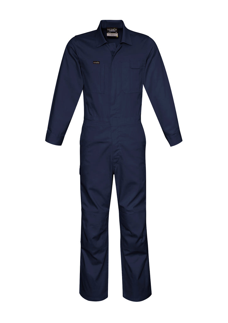 Mens Lightweight Cotton Drill Overall - Navy 122