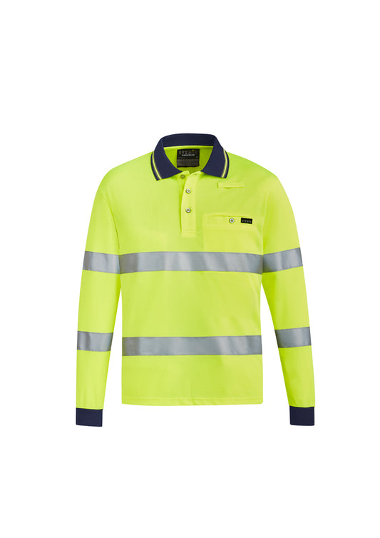 Unisex Hi Vis Bio Motion Taped Polo - Yellow 7XL
