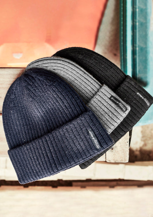 Unisex Streetworx Beanie - Black FRE