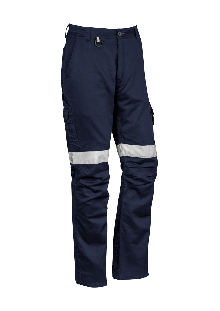 Mens Rugged Cooling Taped Pant (Regular) - Navy 132