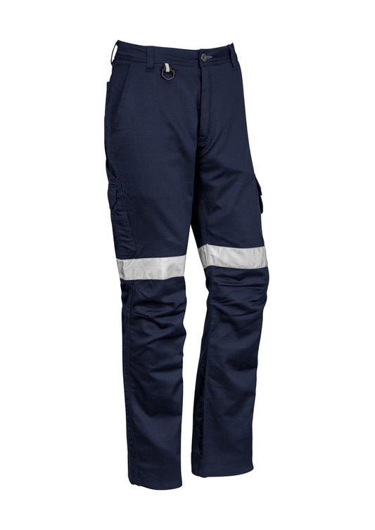 Mens Rugged Cooling Taped Pant (Regular) - Navy 132