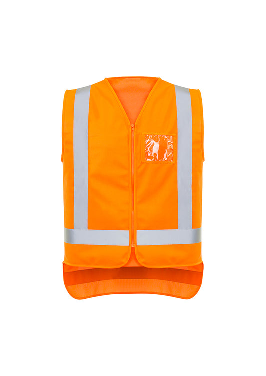 Mens TTMC-W23 Zip Vest - Orange 7XL