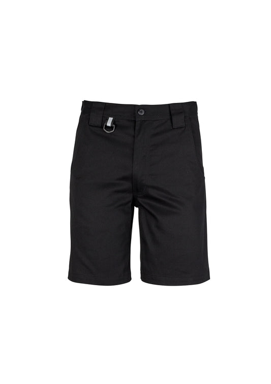 Mens Plain Utility Short - Black 132