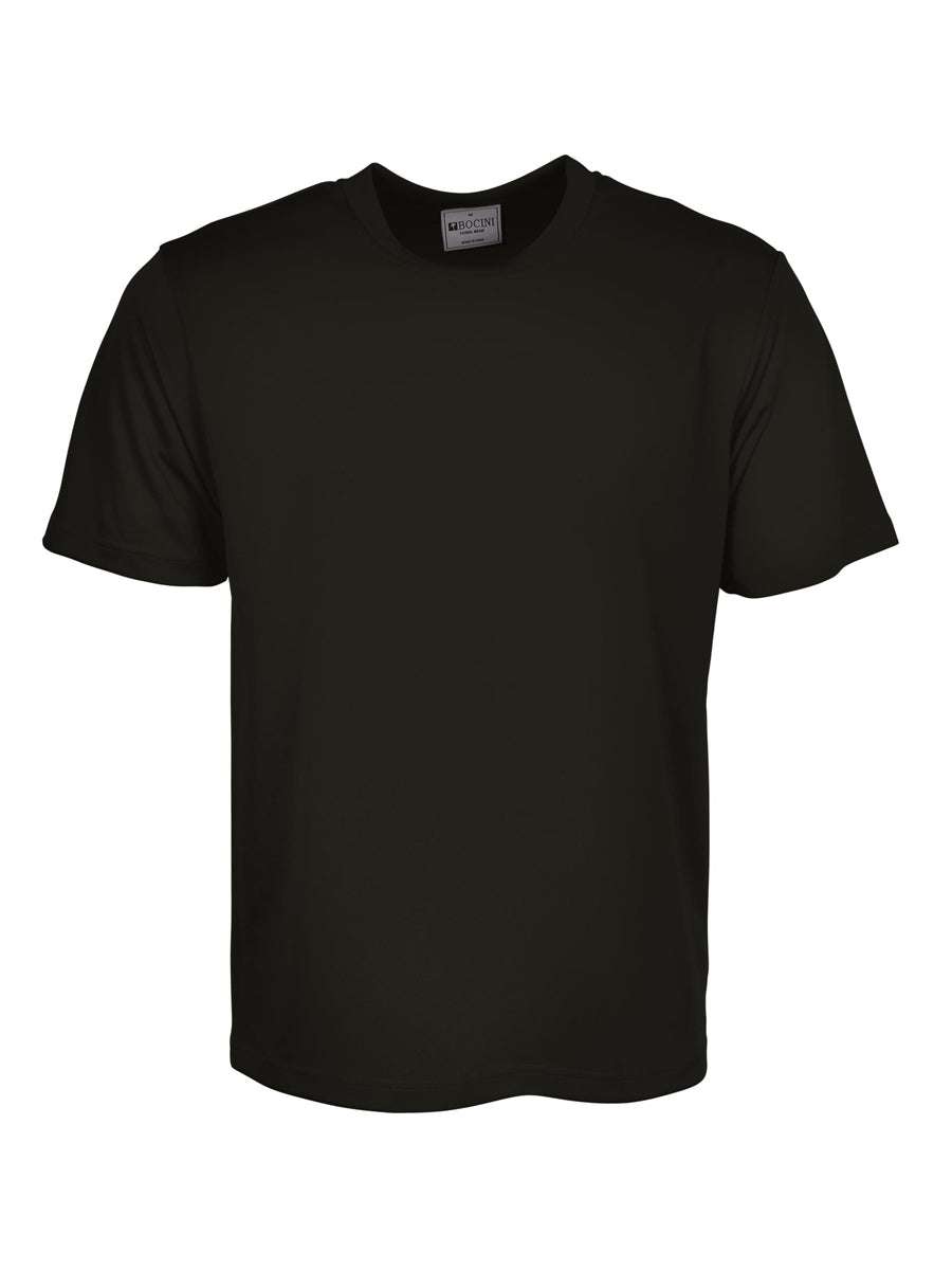 Bocini CT1208 kids micromesh tee in Black
