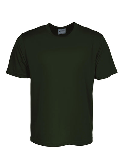 Bocini CT1208 kids micromesh tee in Bottle Green