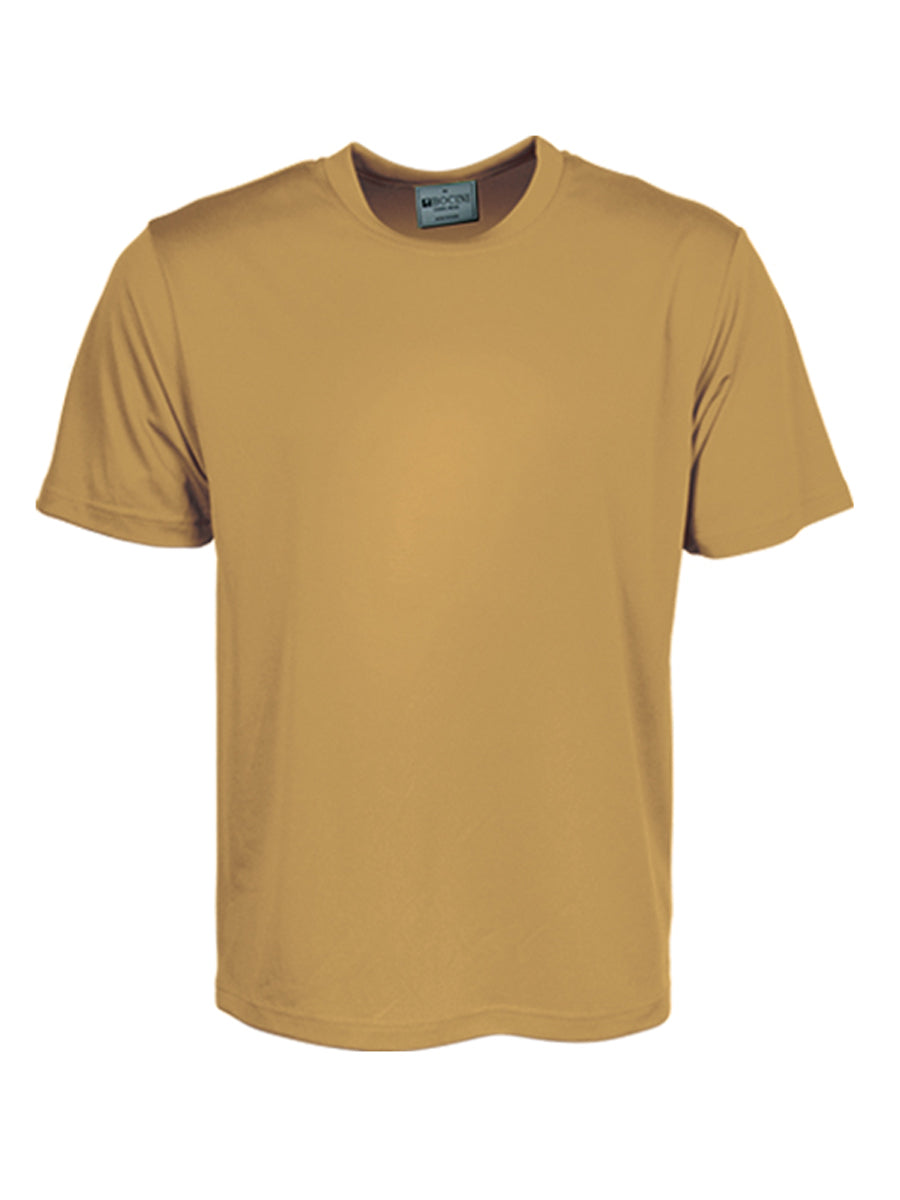 Bocini CT1208 kids micromesh tee in Camel