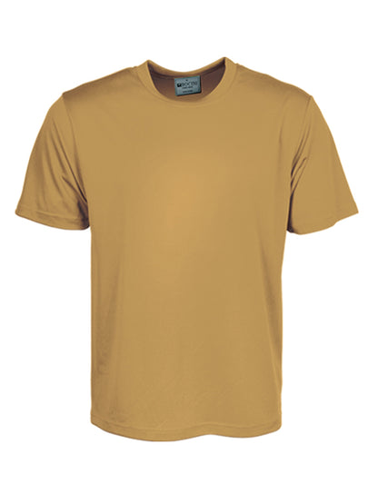Bocini CT1208 kids micromesh tee in Camel
