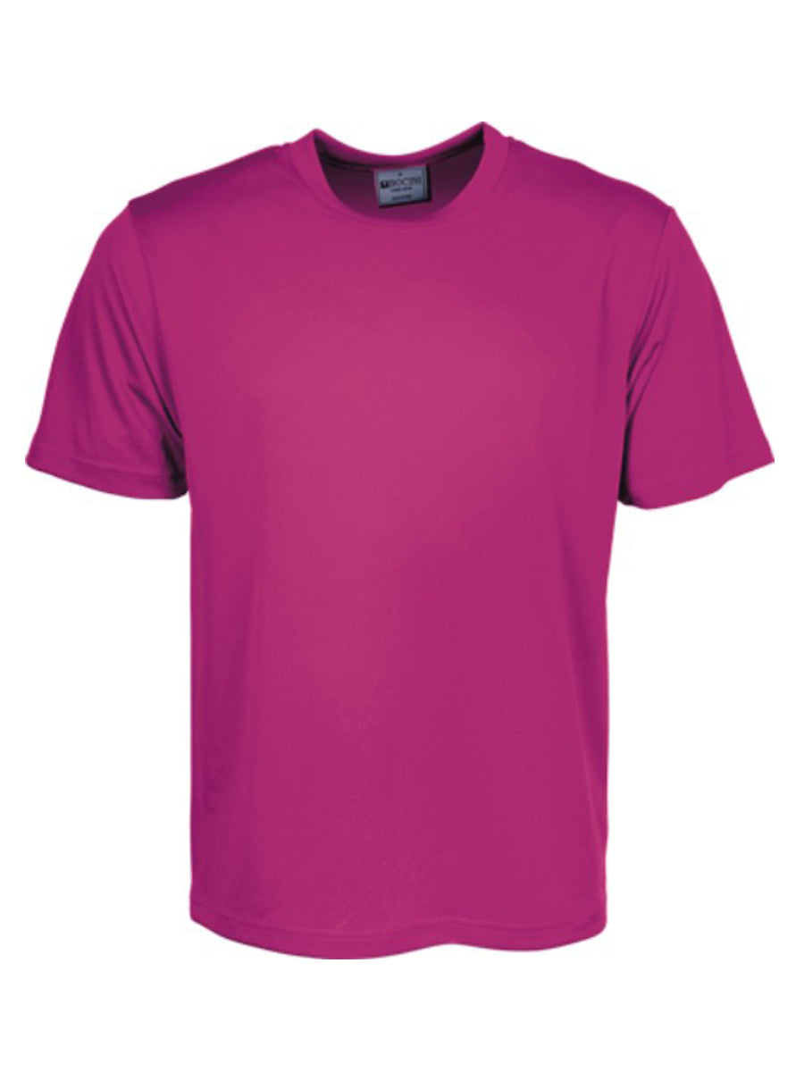 Bocini CT1208 kids micromesh tee in Magenta