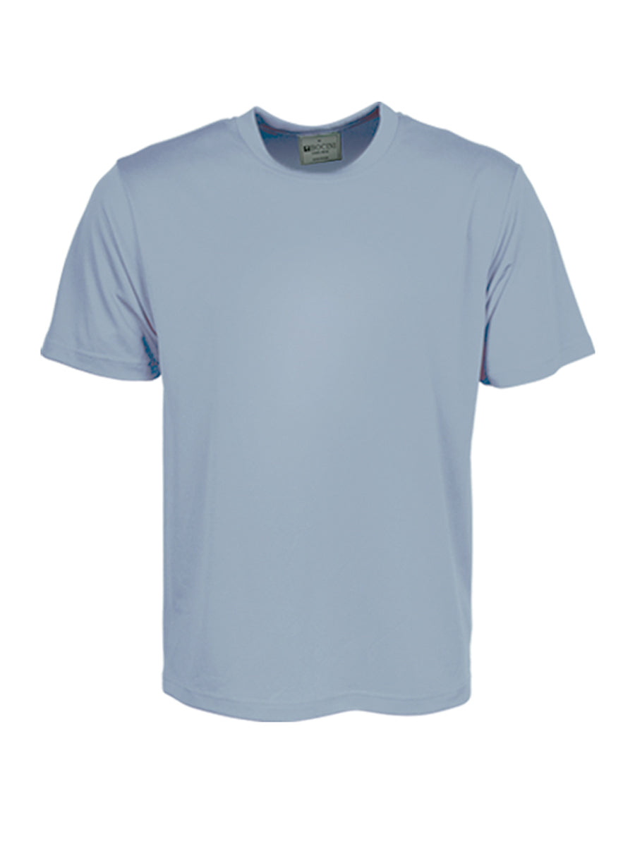 Bocini CT1208 kids micromesh tee in Stone Blue