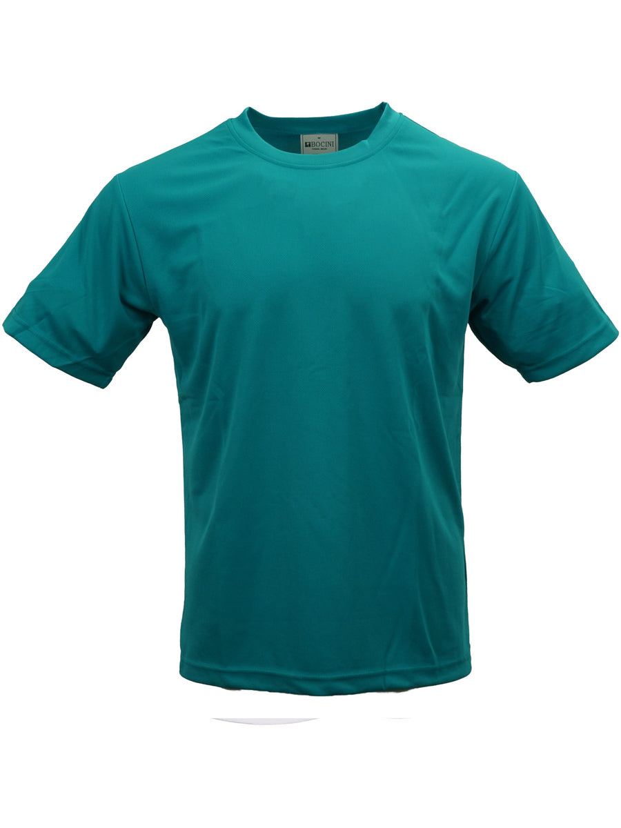 Bocini CT1208 kids micromesh tee in Teal
