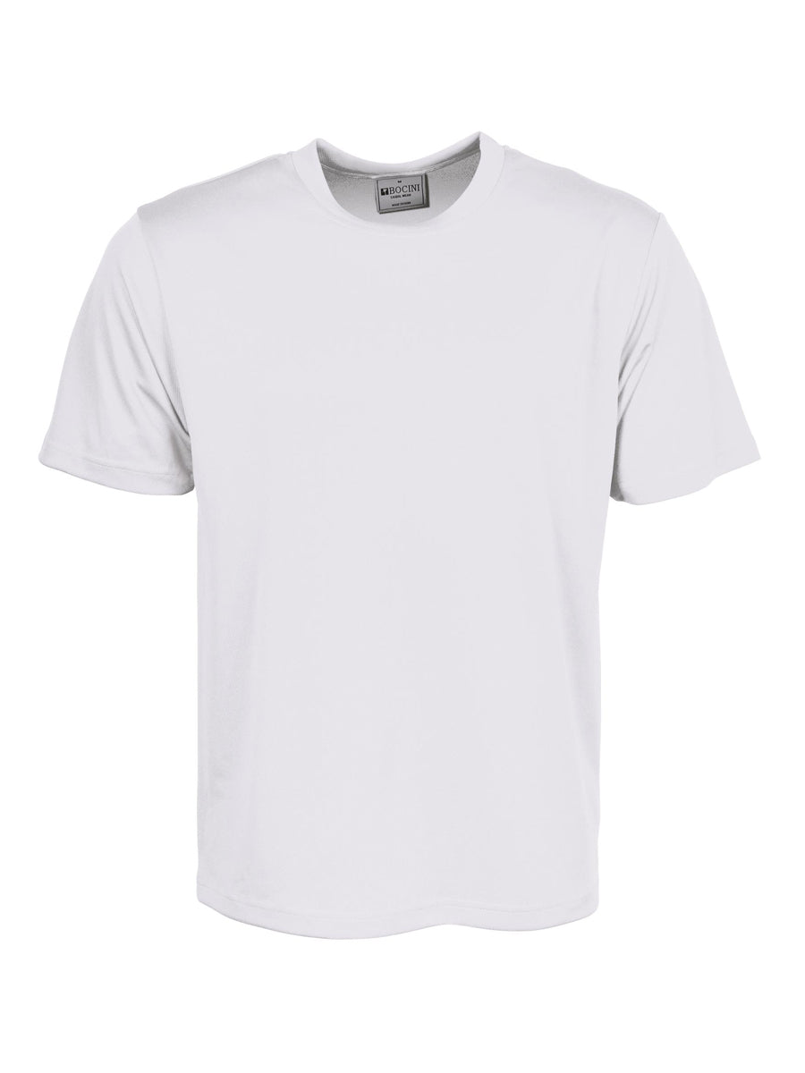 Bocini CT1208 kids micromesh tee in White