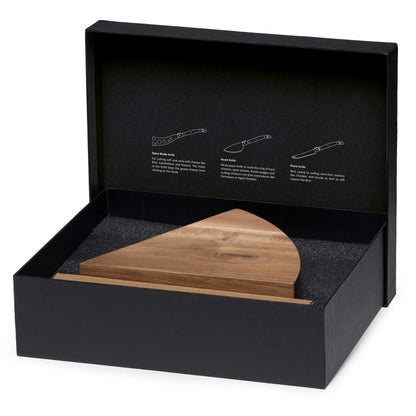 Wedge Cheese Knife Block Set