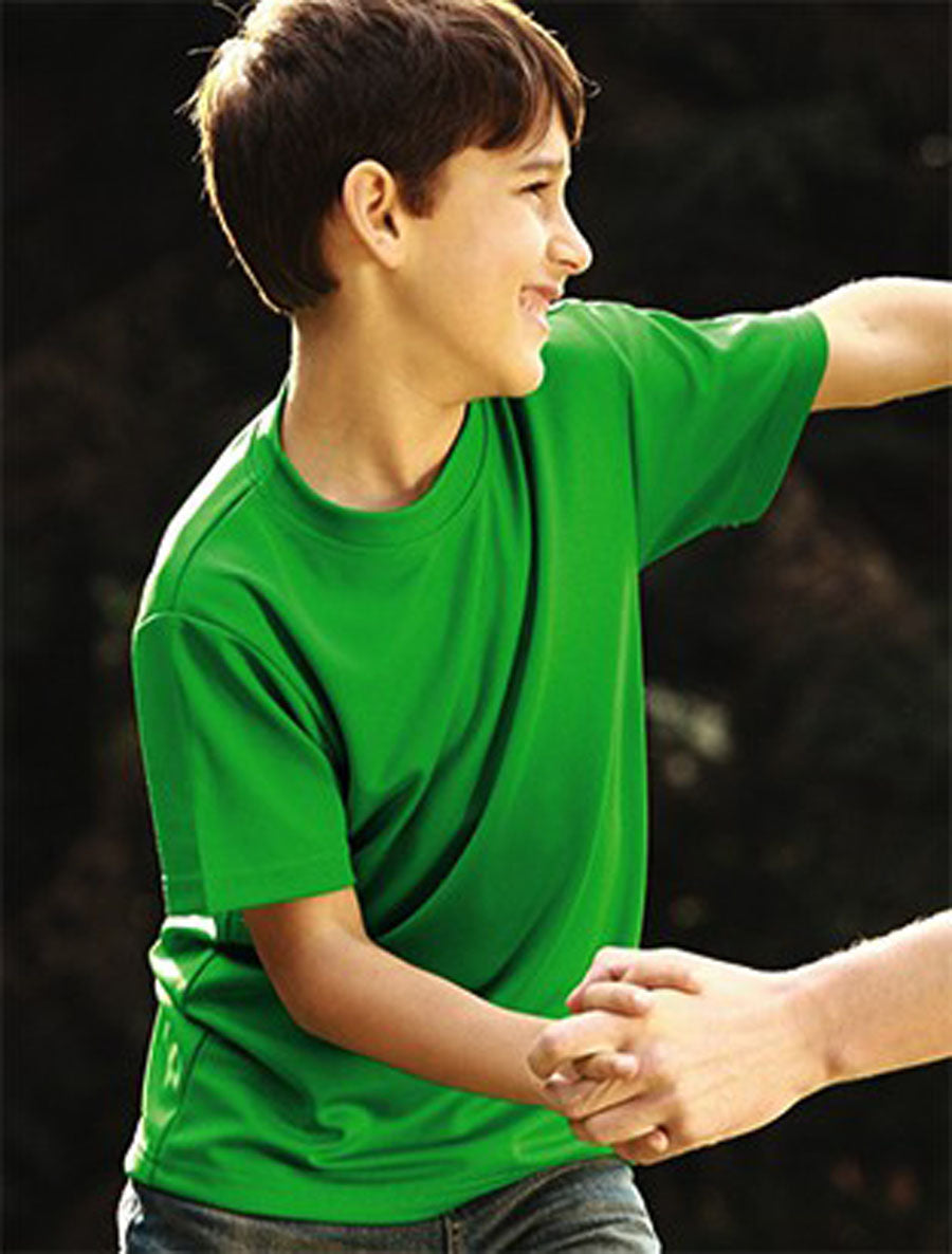 Bocini CT1208 kids micromesh tee